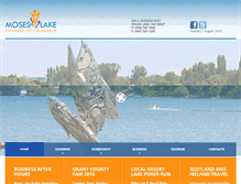 Tablet Screenshot of moseslake.com